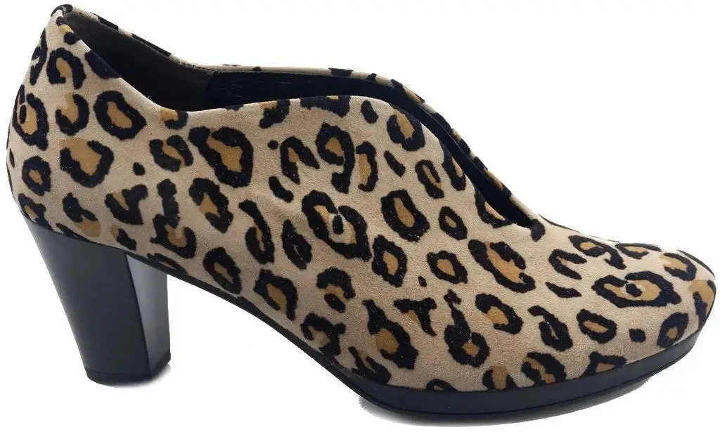 '32.189.11' women's leopard print pump - Beige print
