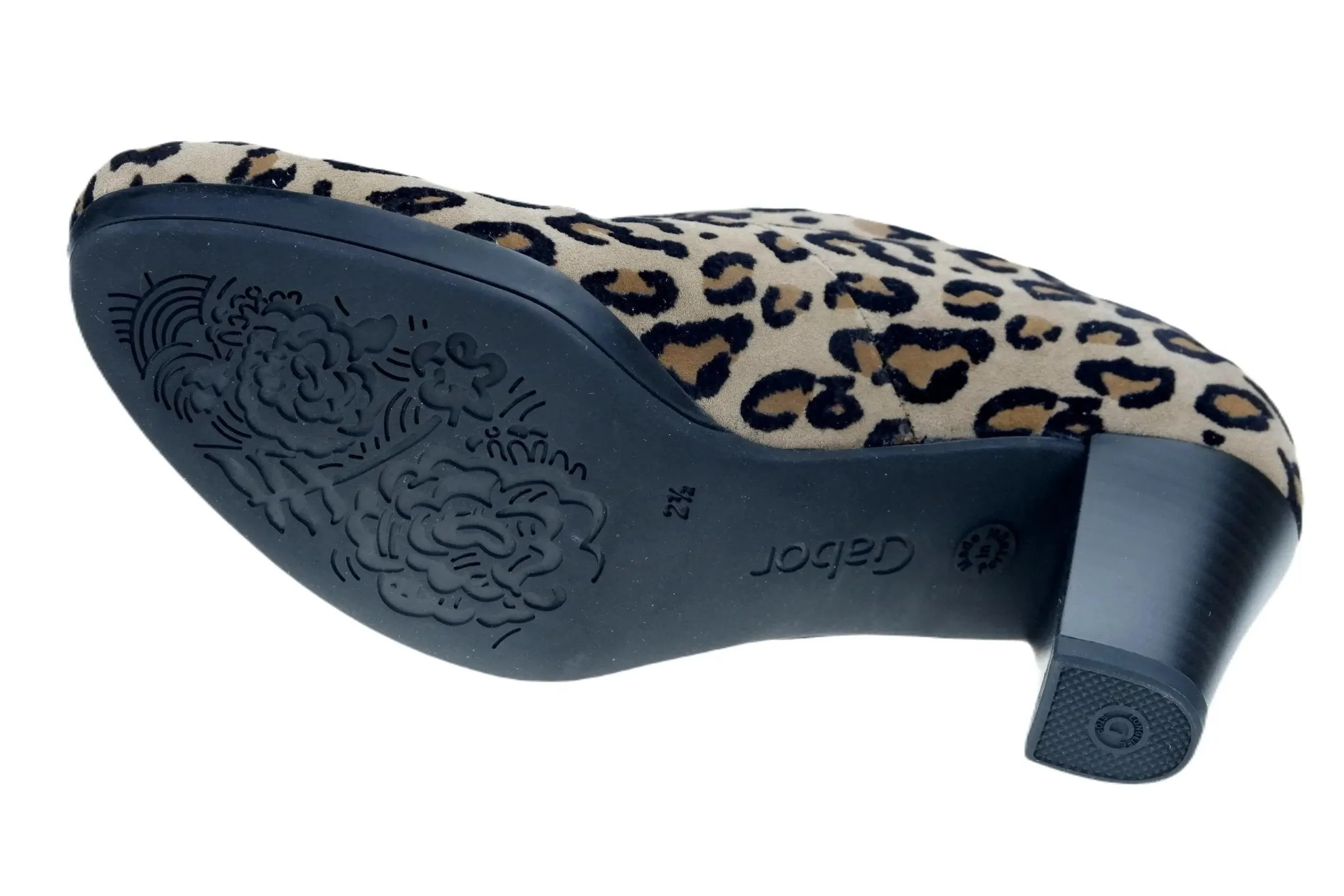 '32.189.11' women's leopard print pump - Beige print