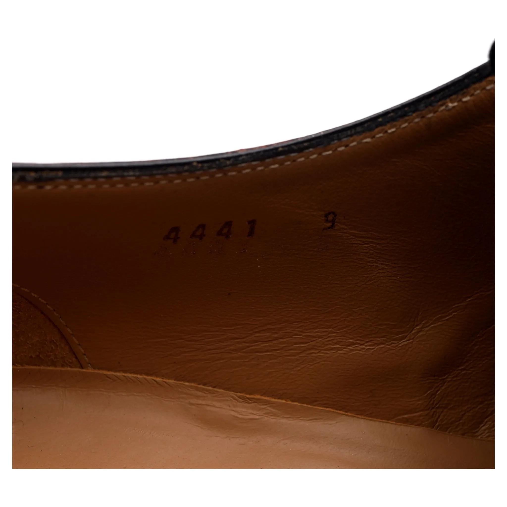 '4441' Red Leather Derby UK 9