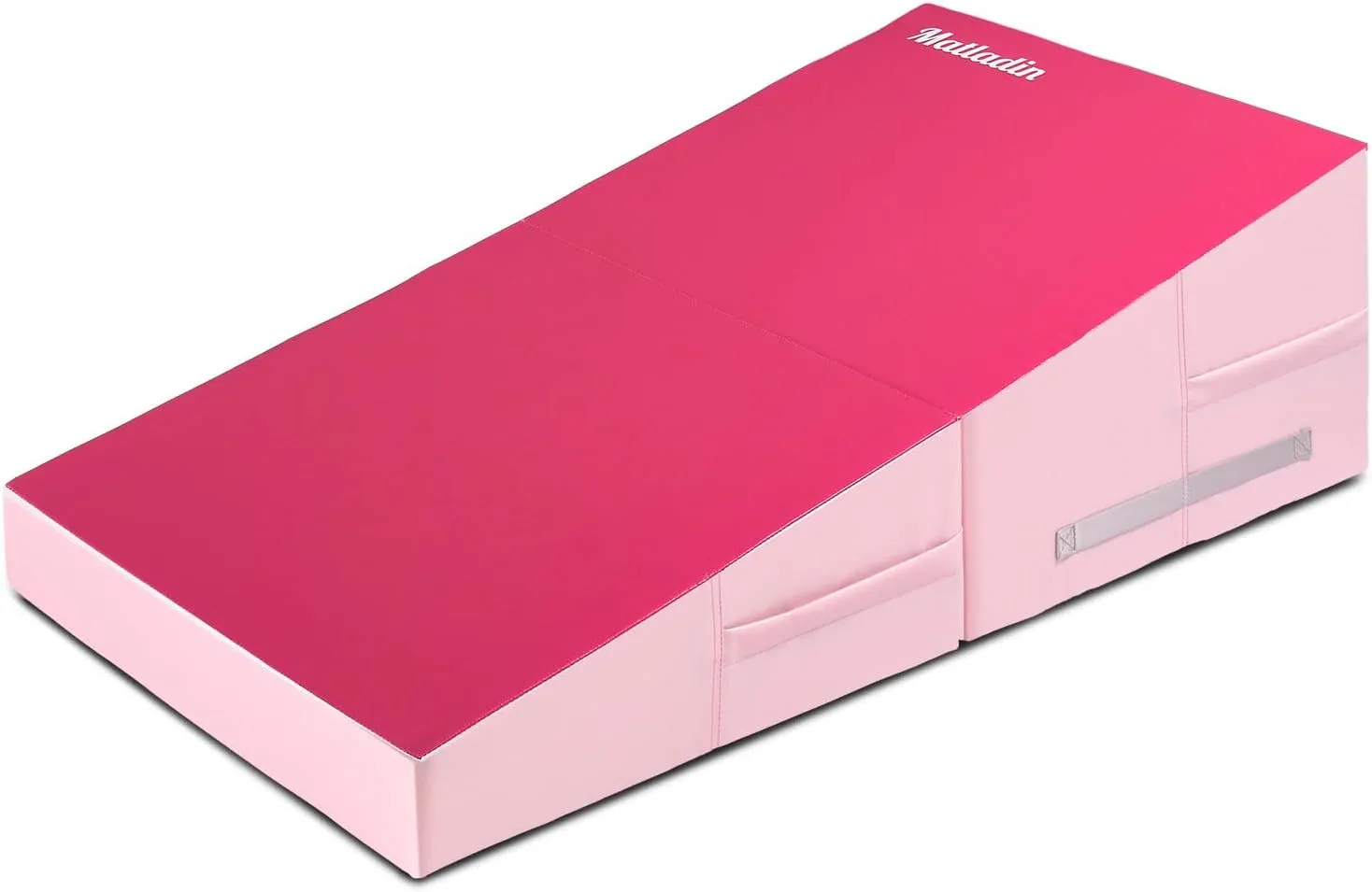 48"x24"x14" Tumbling Mat - Folding Gymnastics Cheese Wedge Mat for Kids, Girls Home Training