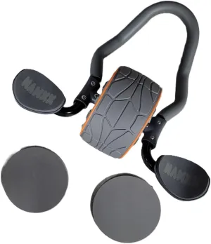 4D Ab Roller Wheel with Knee Pad and Elbow Support for Home Fitness Equipment, Abdominal Trainer for Men & Women
