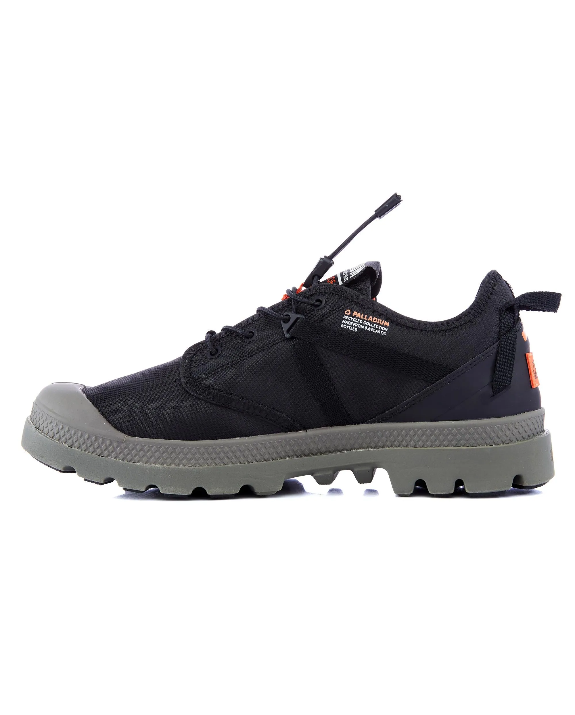 77338-008-M | UNISEX OX TRAVEL LITE  WATERPROOF SNEAKERS | BLACK/DUSKY GREE