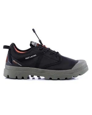 77338-008-M | UNISEX OX TRAVEL LITE  WATERPROOF SNEAKERS | BLACK/DUSKY GREE