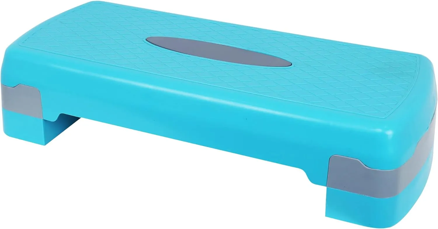Adjustable Workout Aerobic Stepper Step Platform Trainer, 27-Inch, Multiple Colors