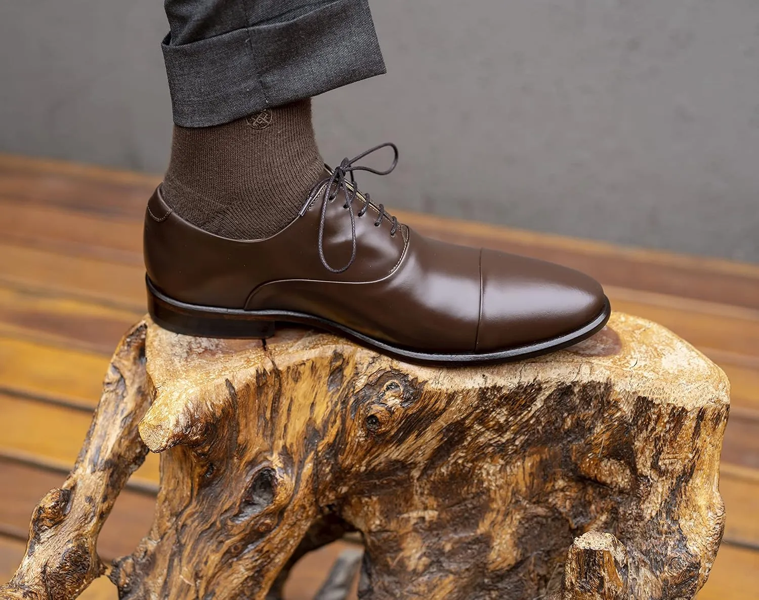 ADOLFO TURRION Leather Classic/Formal Shoes Oxford Cap Toe Cordoba