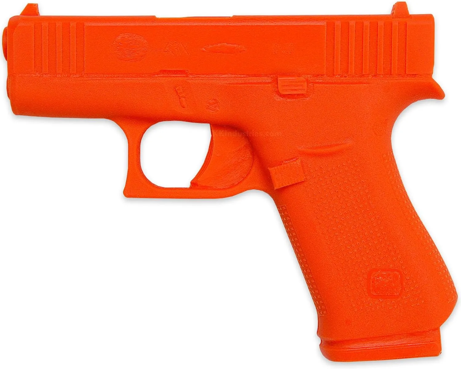 American Safety Trainers - Non-Functional Solid Polymer Training Guns - Blaze Orange - U.S.A. - Safe Practice Aides - Fits Model Specific Holsters