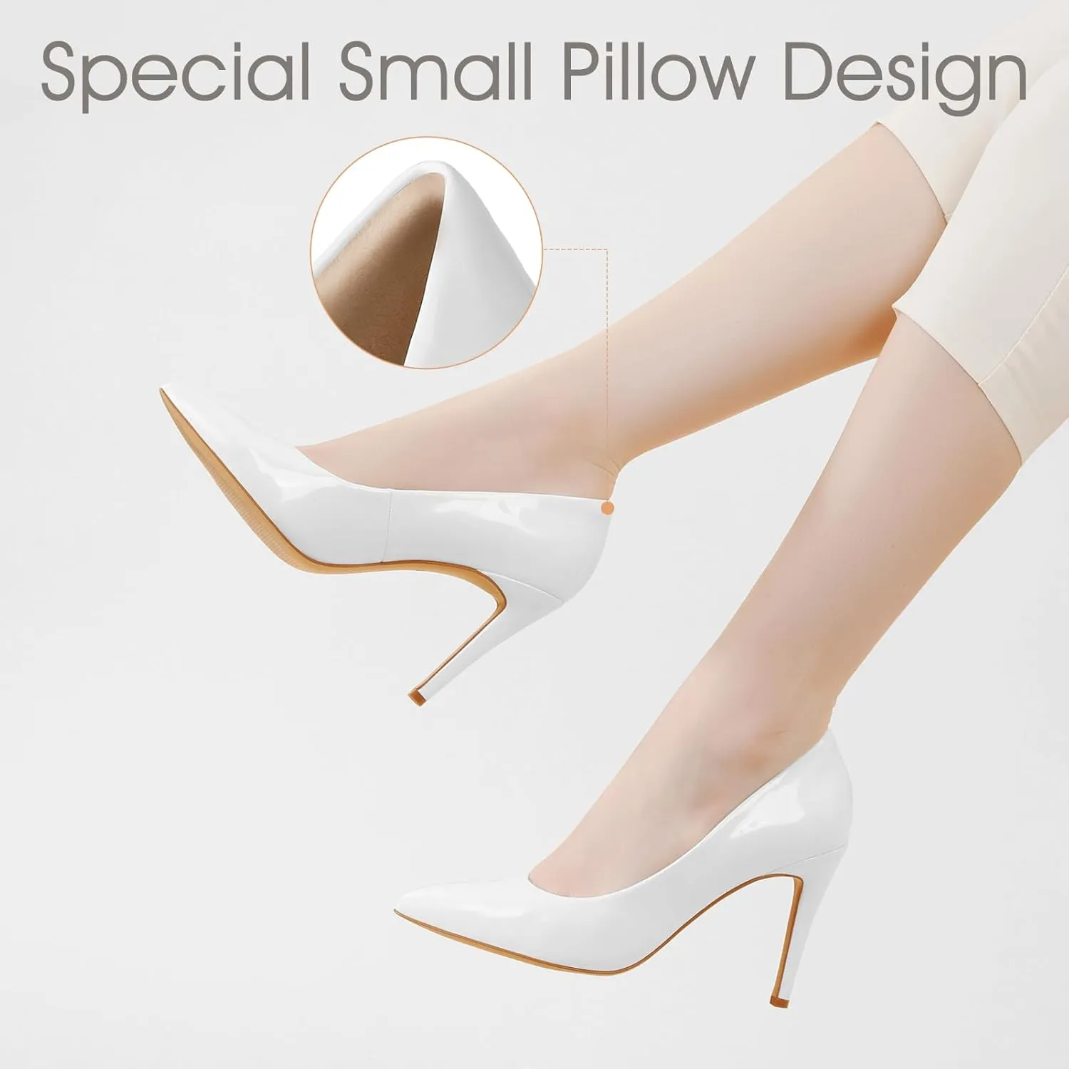 Ankis Pump Shoes for Women Black