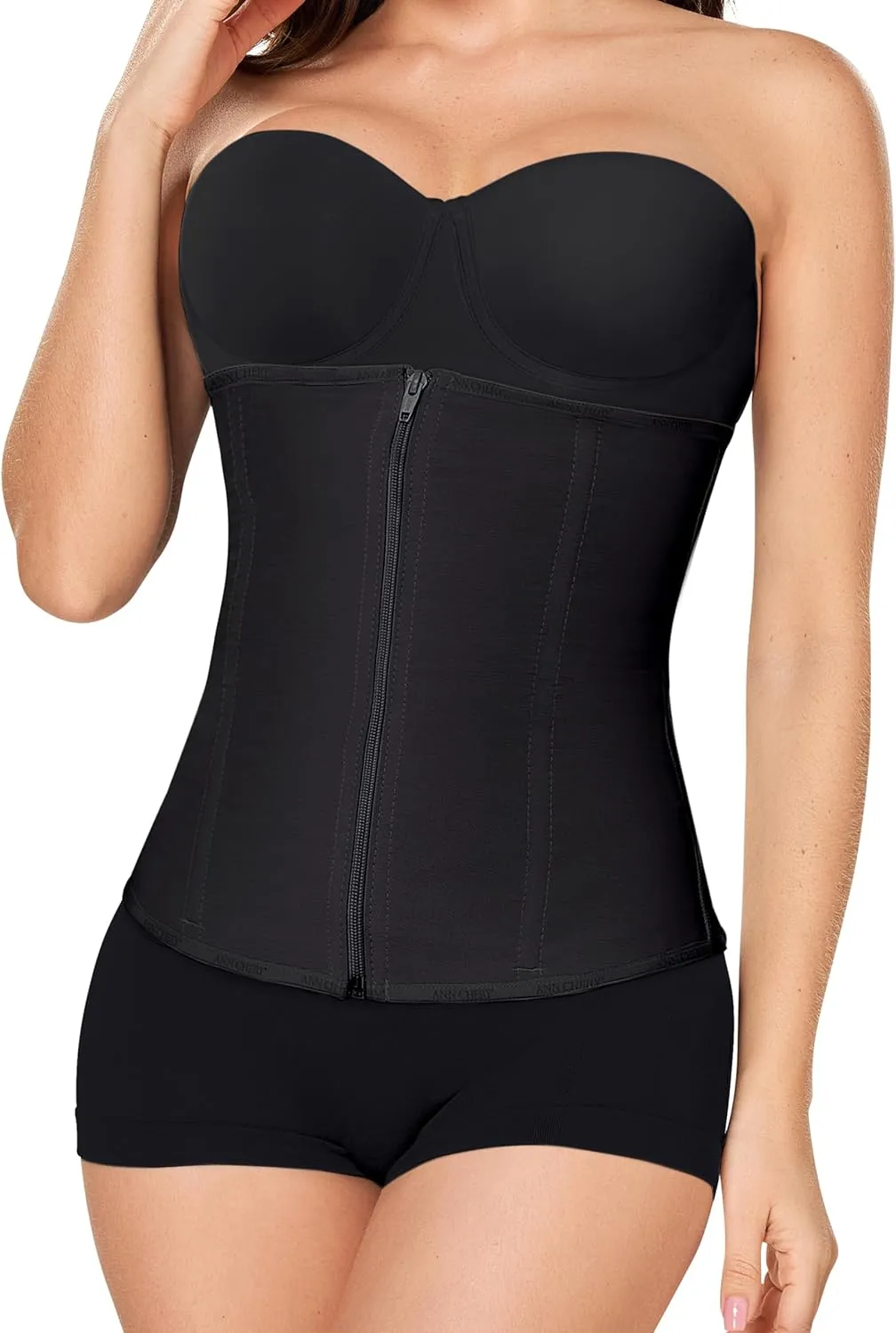 Ann Chery 1024 High Compression Waist Cincher with Hooks and Zipper for Women|Tummy Control and Back Support| Faja Colombiana