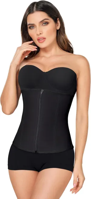 Ann Chery 1024 High Compression Waist Cincher with Hooks and Zipper for Women|Tummy Control and Back Support| Faja Colombiana