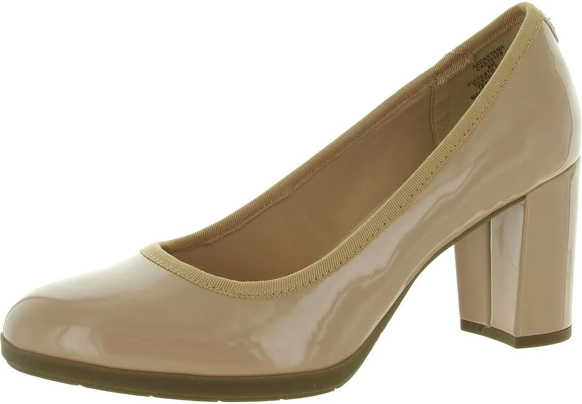 Anne Klein Womens Castana Flex Fit Block Heels