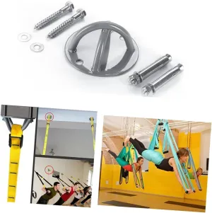balacoo Hammock Steel Plate Wall Anchor Bracket for Hanging Training Systems Training