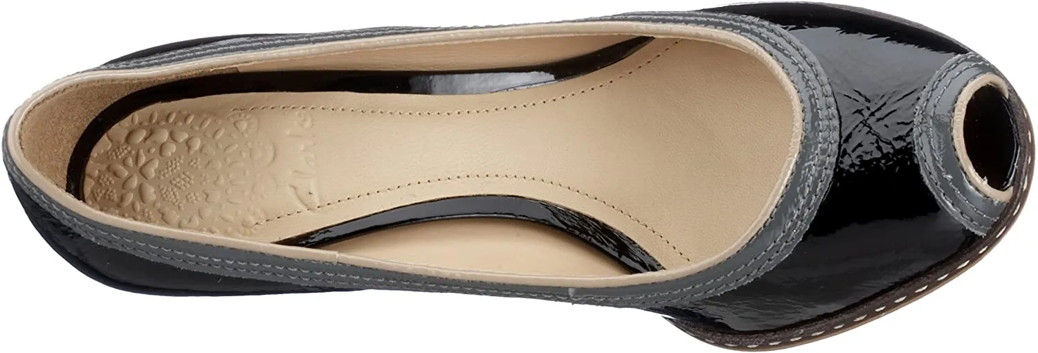 'Band Peep' women's pump