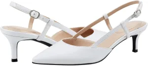 Bandolino Women's MOVITO Pump, White 140, 8