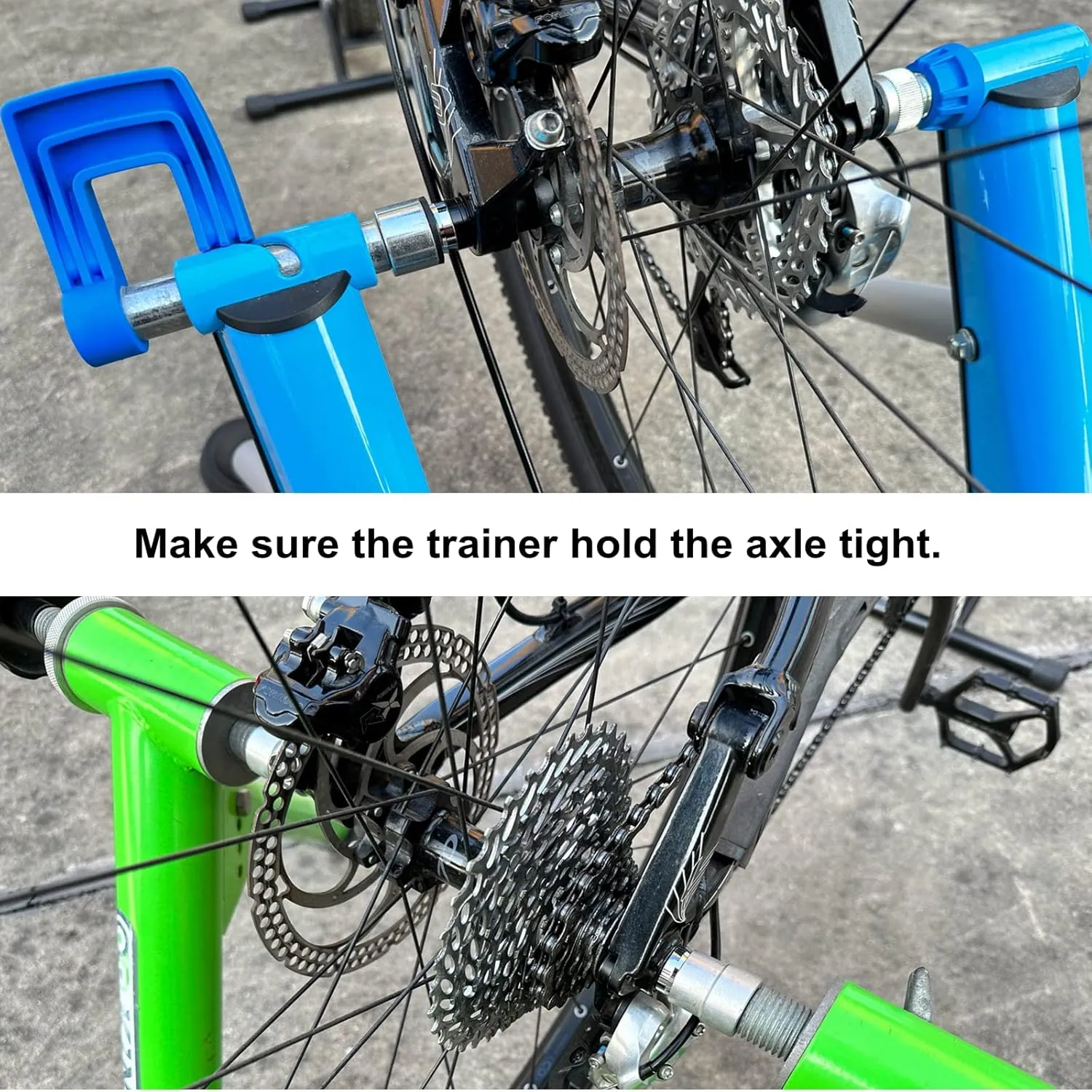 Bike Trainer Thru Axle Adapter 12MM Axle 1.0/1.5/1.75 Thread Pitch Multiple Length