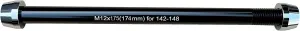 Bike Trainer Thru Axle Adapter 12MM Axle 1.0/1.5/1.75 Thread Pitch Multiple Length