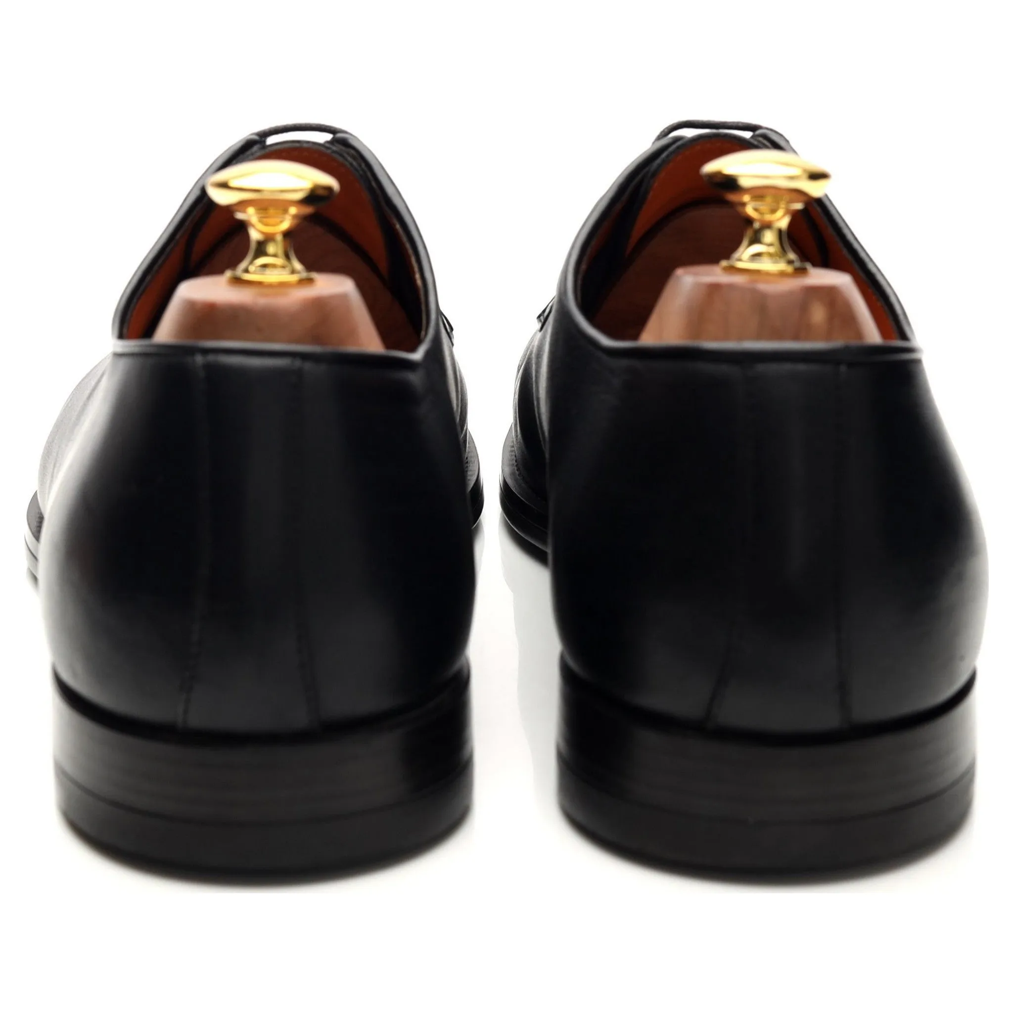 Black Leather Derby UK 9.5