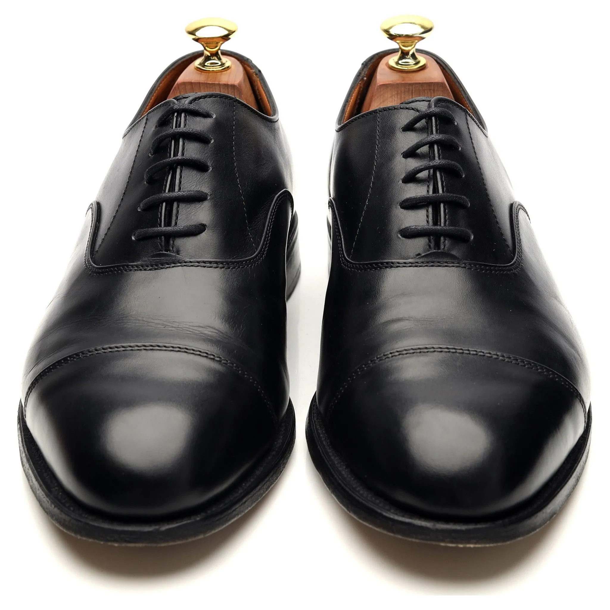 Black Leather Oxford UK 8.5
