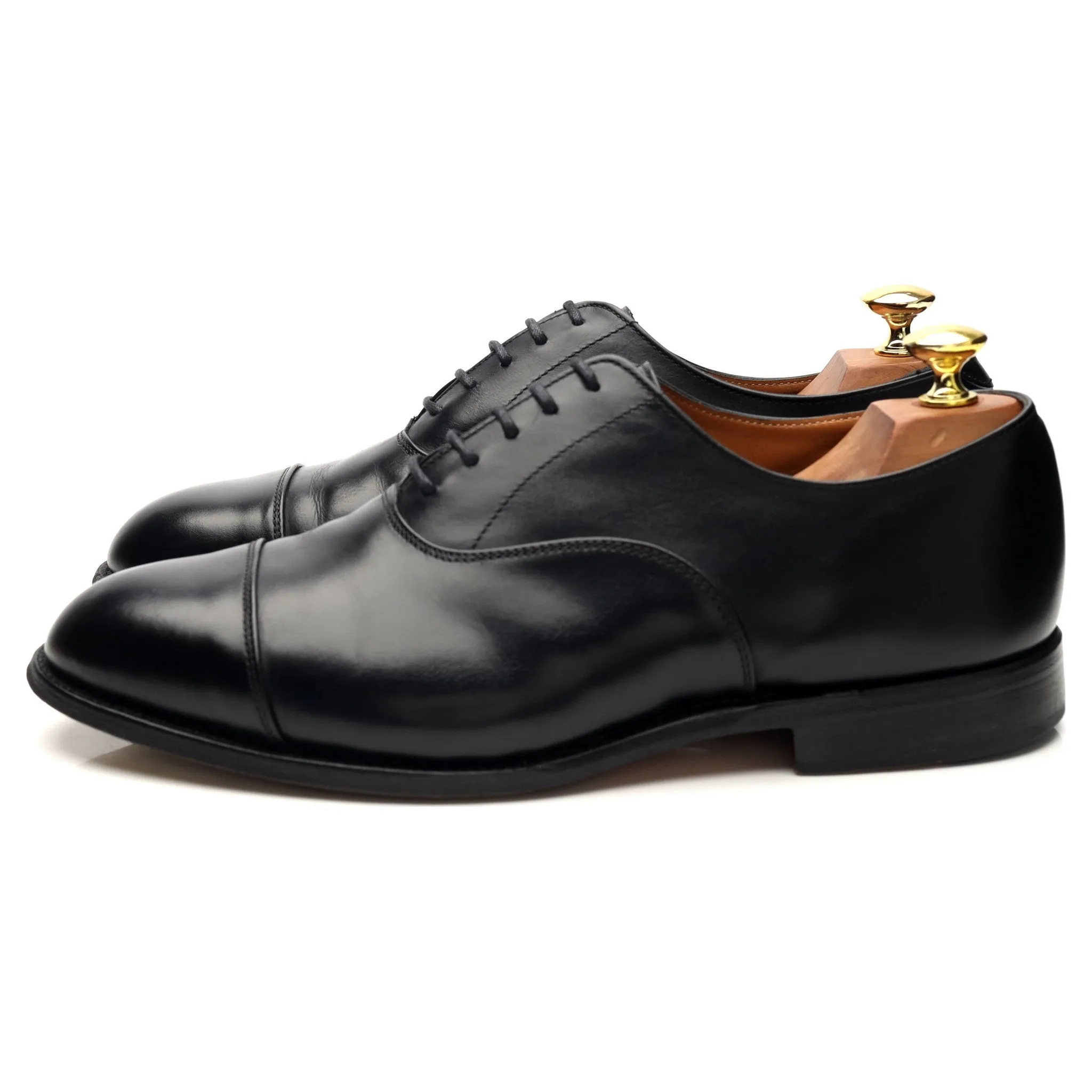 Black Leather Oxford UK 8.5