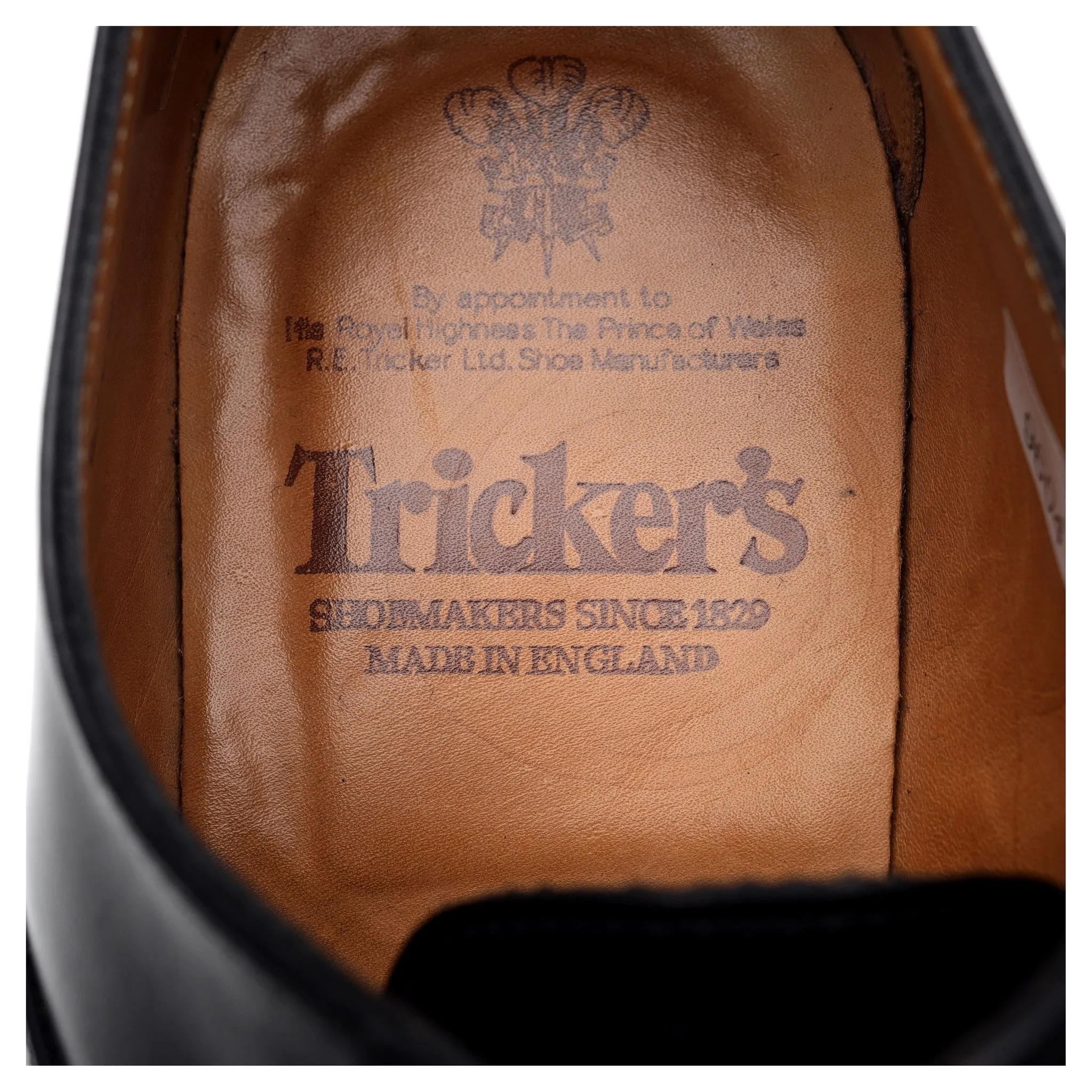 Black Leather Oxford UK 8.5