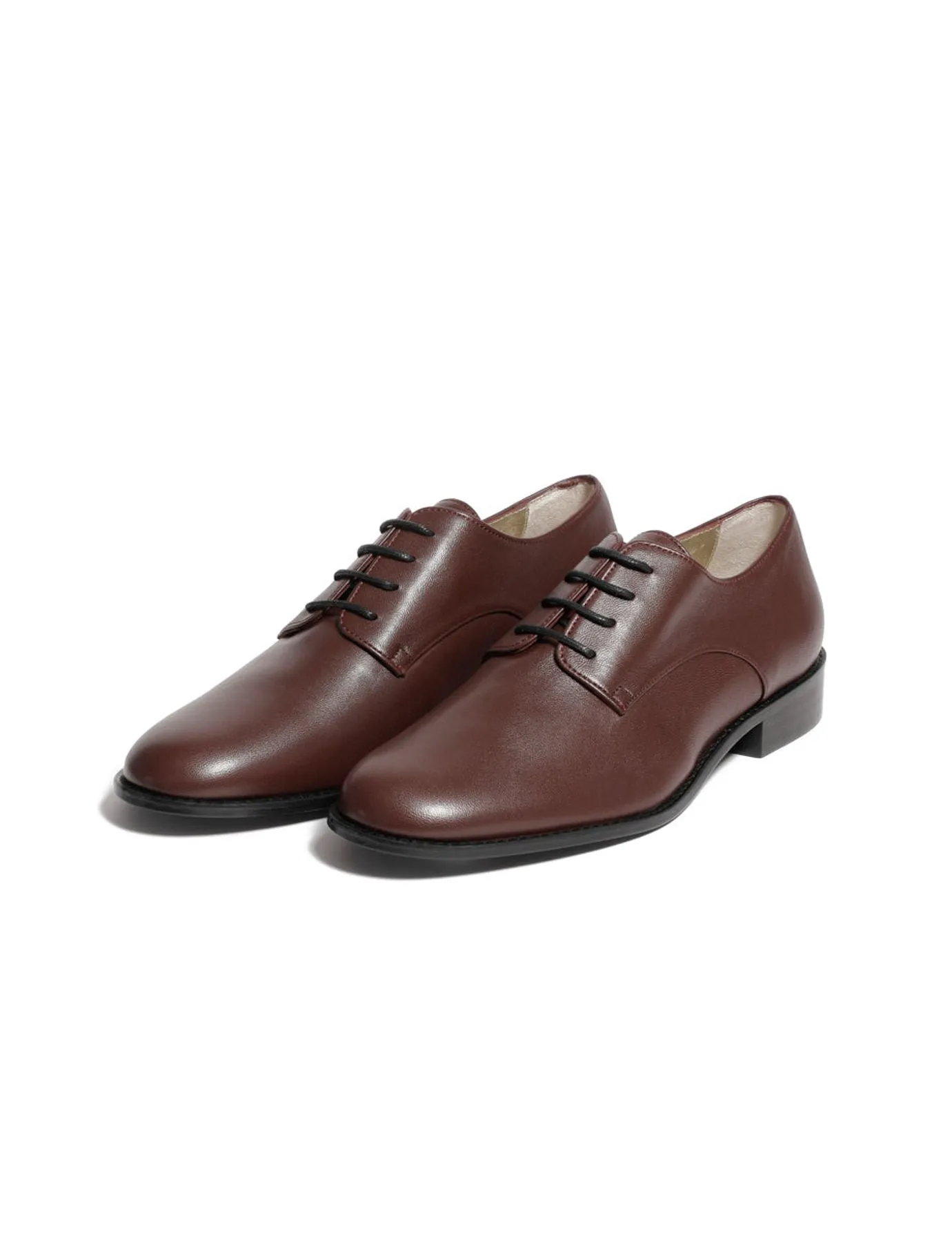 Burgundy Leather Kelly Derby