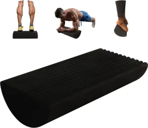 Calf Stretcher and Foot Rocker by SEWD – Plank & Balance Board, Calf Raise Block All-in-One Physical Therapy Equipment Leg Stretcher for Plantar Fasciitis, Achilles Tendonitis, Tight Calves and More.