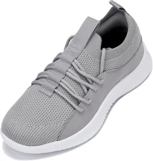 CALTO Men's Invisible Height Increasing Elevator Shoes - Ultra Lightweight Sporty Sneakers - 2.4 Inches Taller