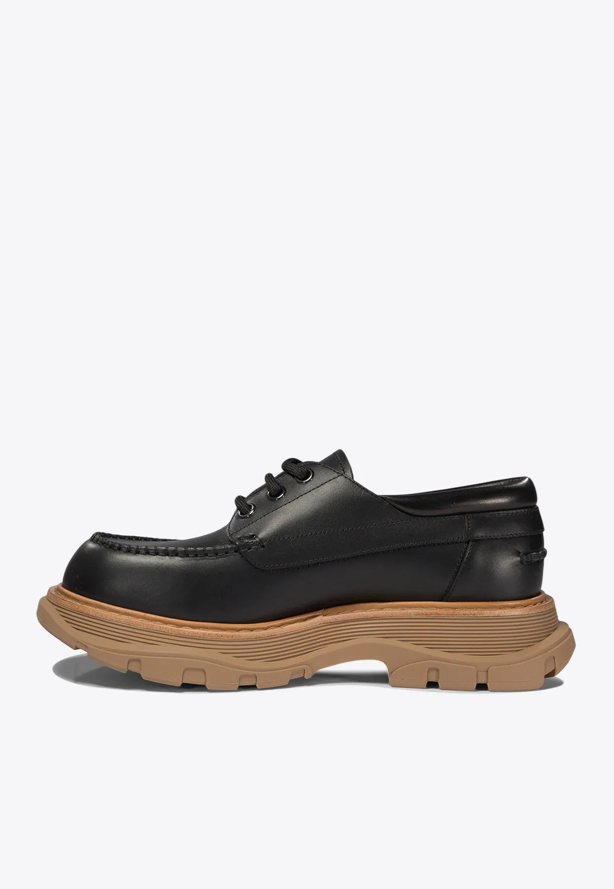 Chunky Sole Lace-Up Shoes