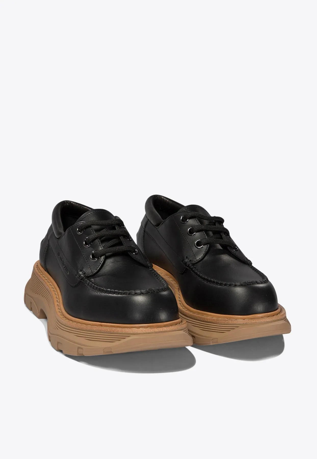 Chunky Sole Lace-Up Shoes