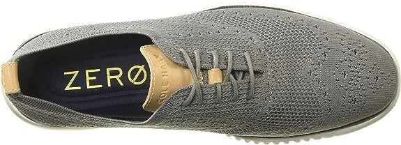 Cole Haan Mens 2.Zerogrand Stitchlite Oxford Ironstone/Magnet/Optic White C27947