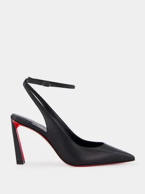 Condora Strap 85 mm Black Pumps