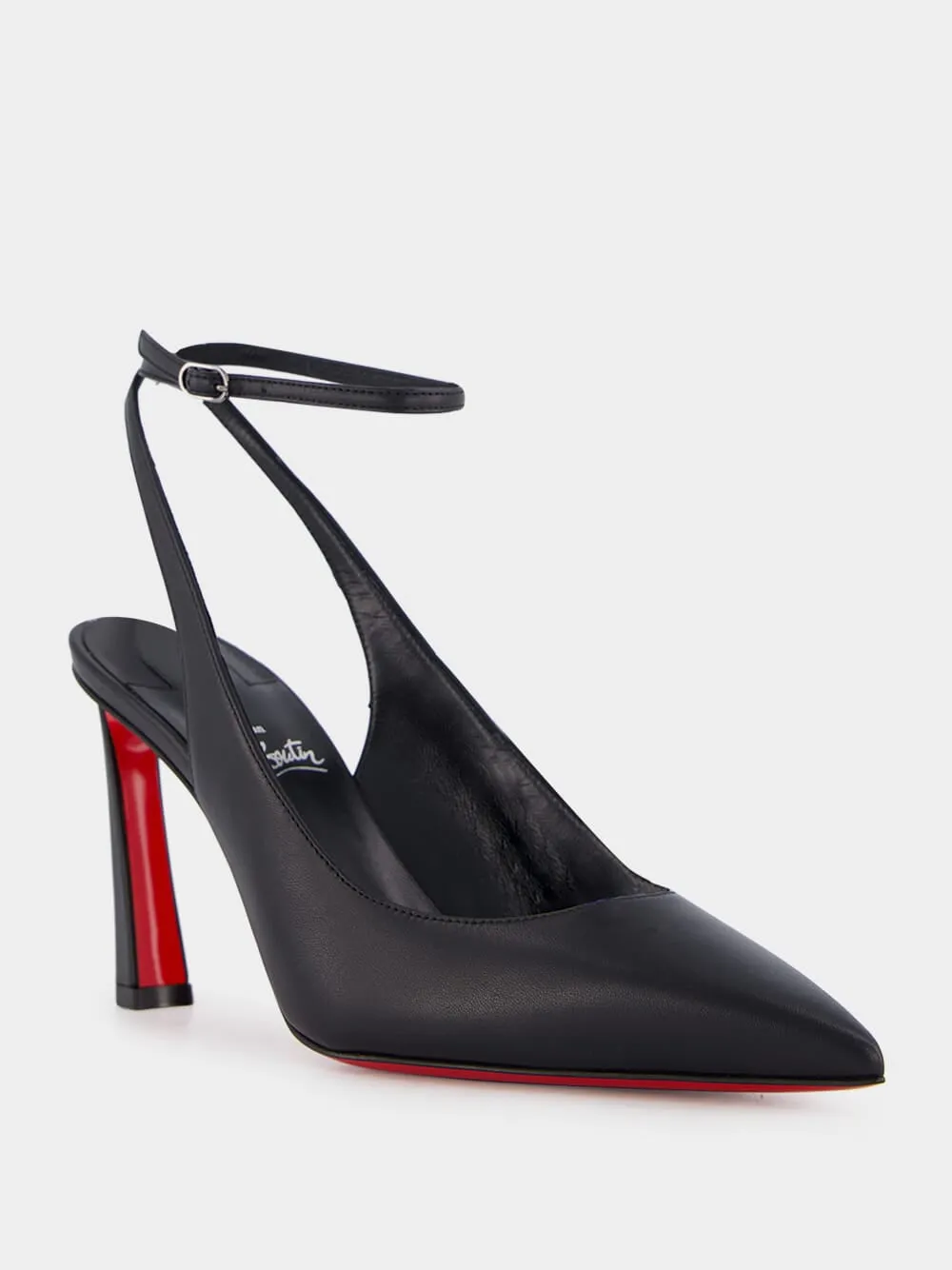 Condora Strap 85 mm Black Pumps