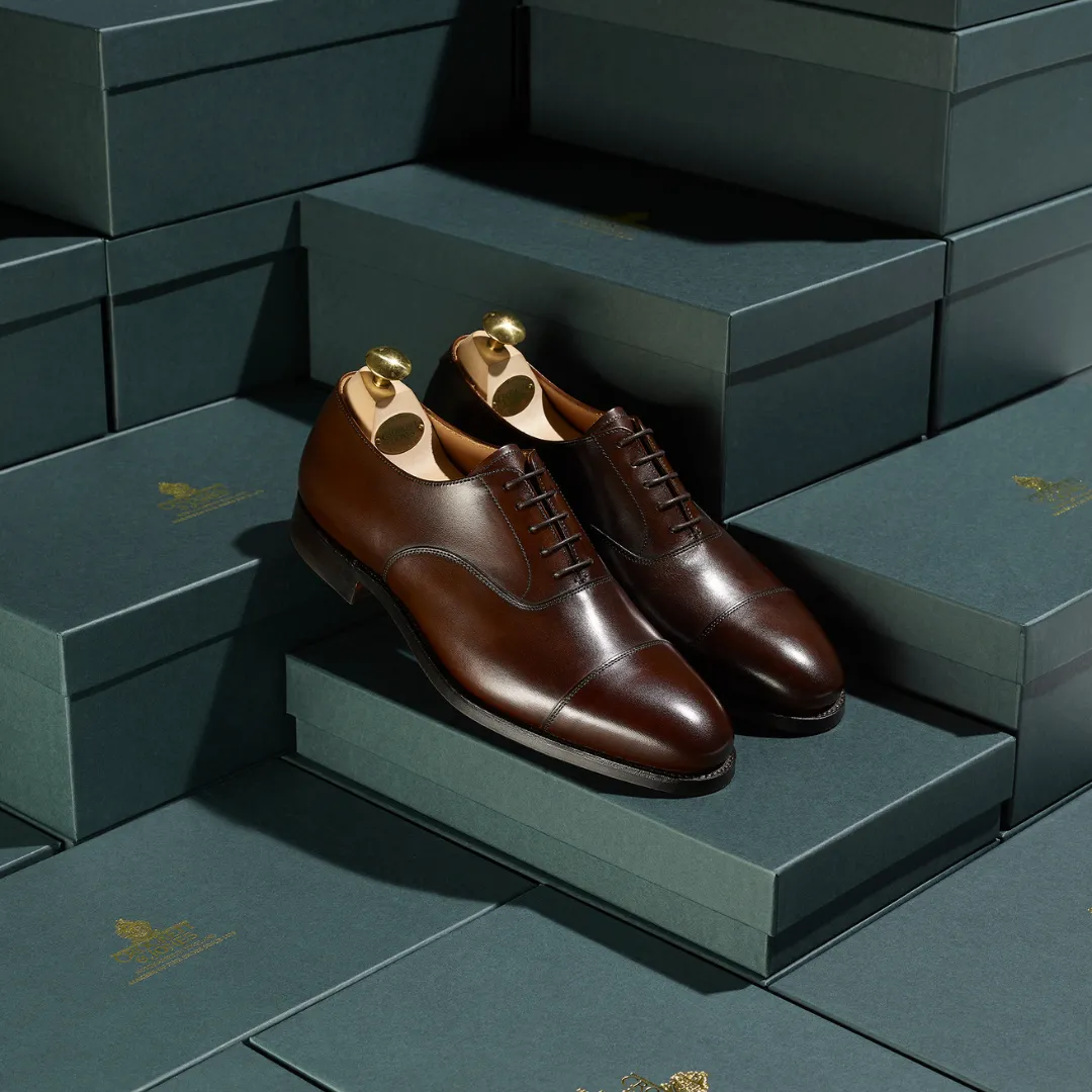 Crockett & Jones | Connaught 2 | Dark Brown Burnished Calf