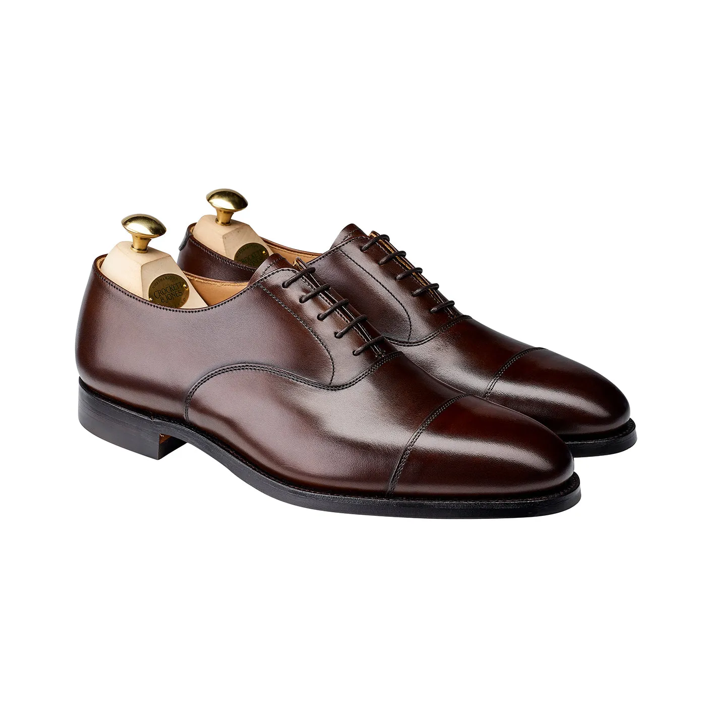 Crockett & Jones | Connaught 2 | Dark Brown Burnished Calf