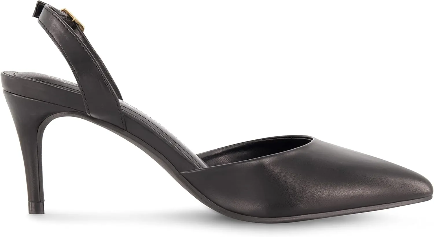 CUSHIONAIRE Women's Petula Sling Back Dress Pump  Memory Foam, Wide Widths Available