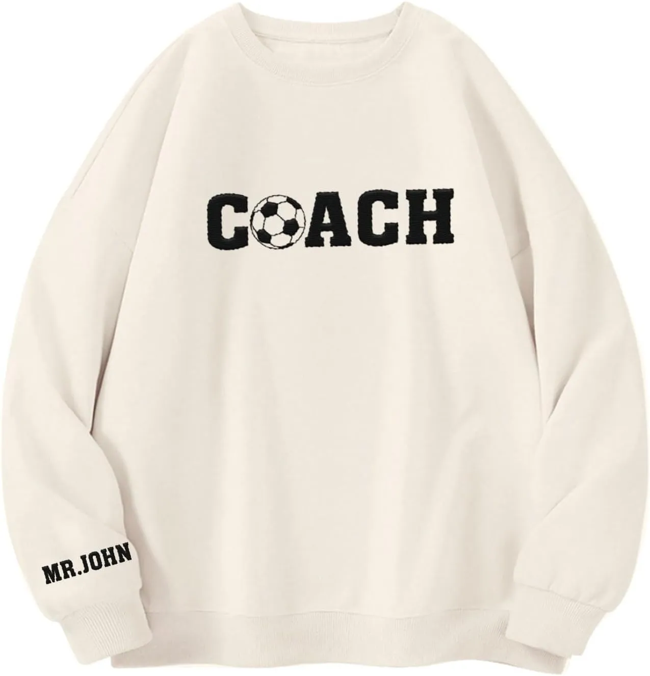 Custom Coach Embroidered Sweatshirt for Trainer, Coach Volleyball, Coach Soccer, Dibs On The Coach Shirts Gifts For Women Men