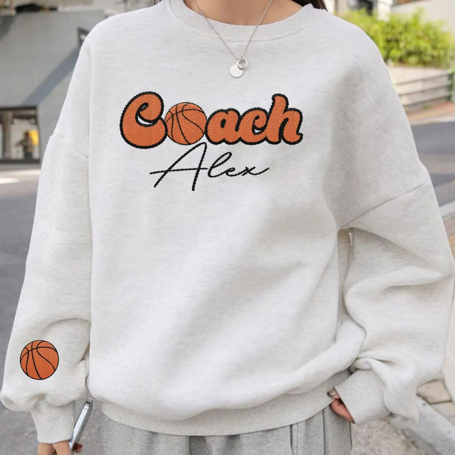 Custom Coach Embroidered Sweatshirt for Trainer, Coach Volleyball, Coach Soccer, Dibs On The Coach Shirts Gifts For Women Men
