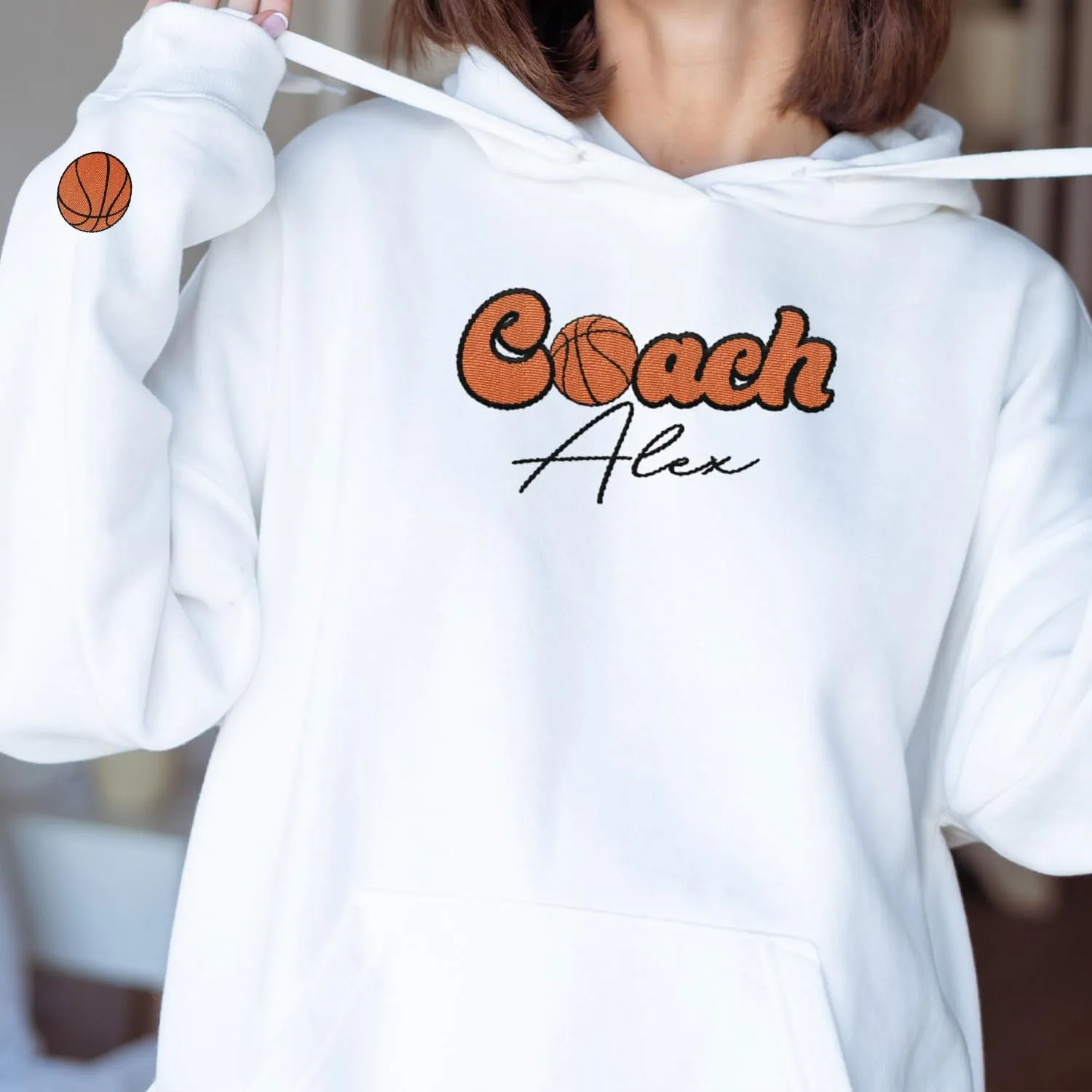 Custom Coach Embroidered Sweatshirt for Trainer, Coach Volleyball, Coach Soccer, Dibs On The Coach Shirts Gifts For Women Men