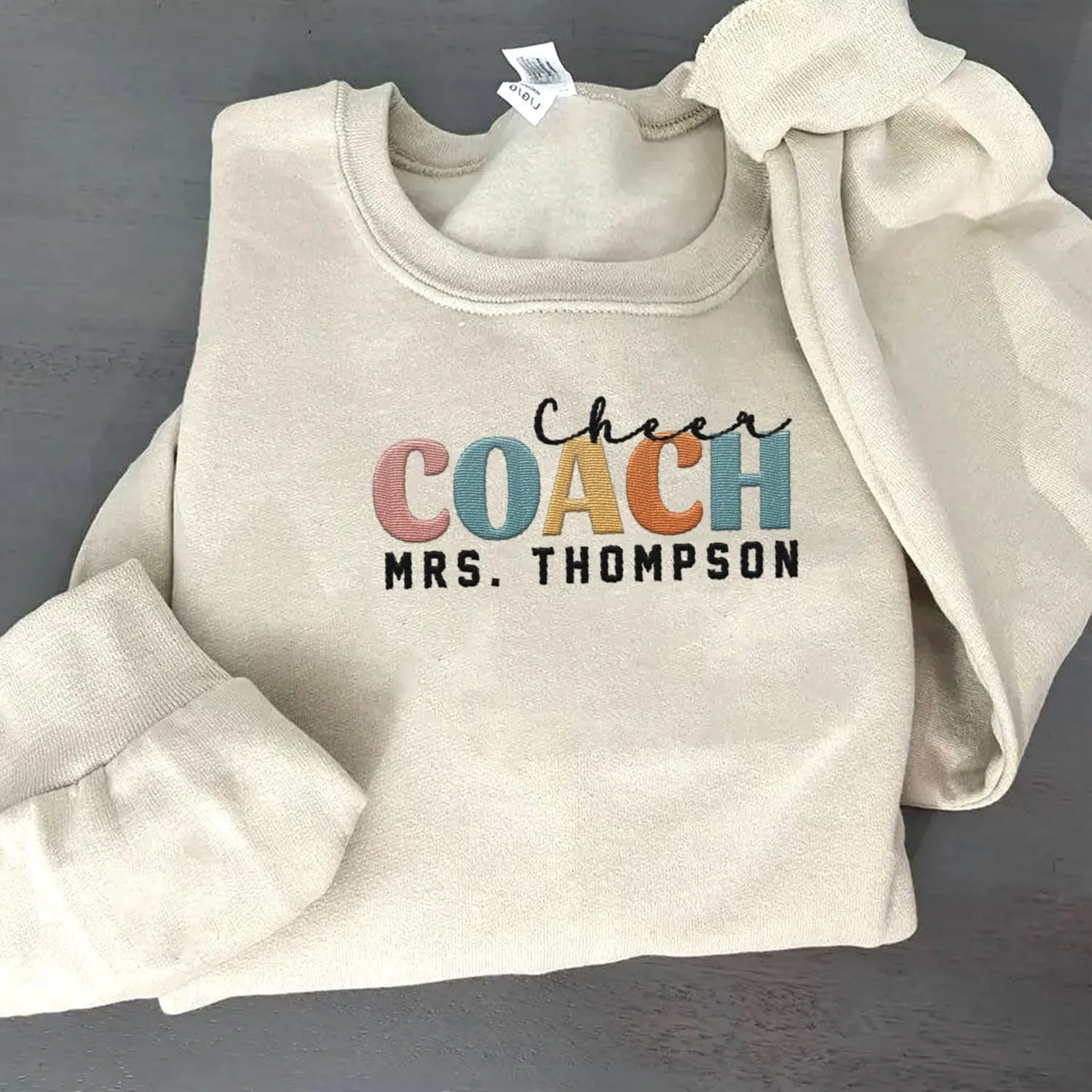 Custom Coach Embroidered Sweatshirt for Trainer, Coach Volleyball, Coach Soccer, Dibs On The Coach Shirts Gifts For Women Men