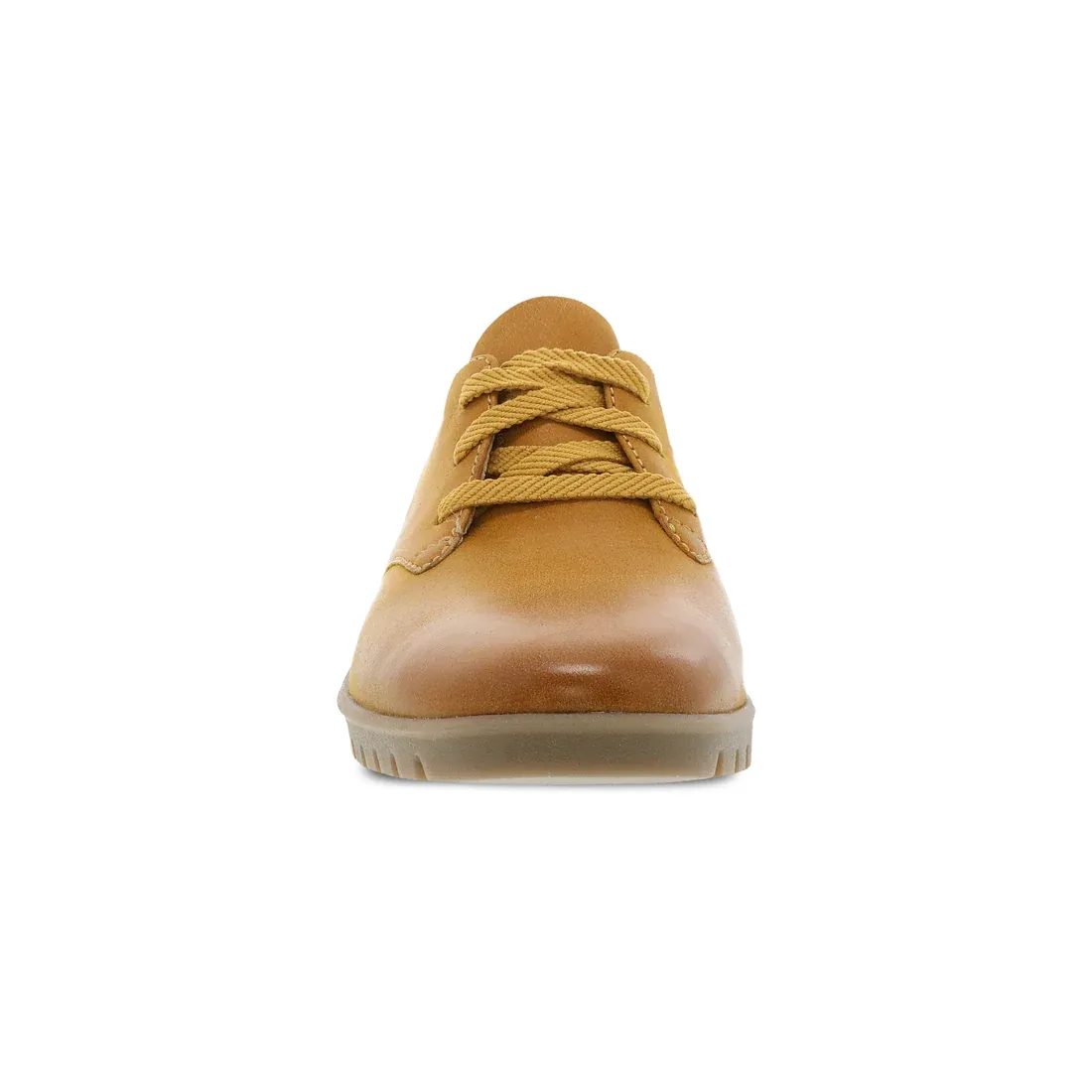 Dansko Women's Libbie Mustard Burnished Calf Oxford Leather 9140300300