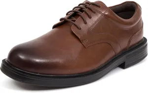 Deer Stags Men's Times Plain Toe Oxford,Brown2,12 M