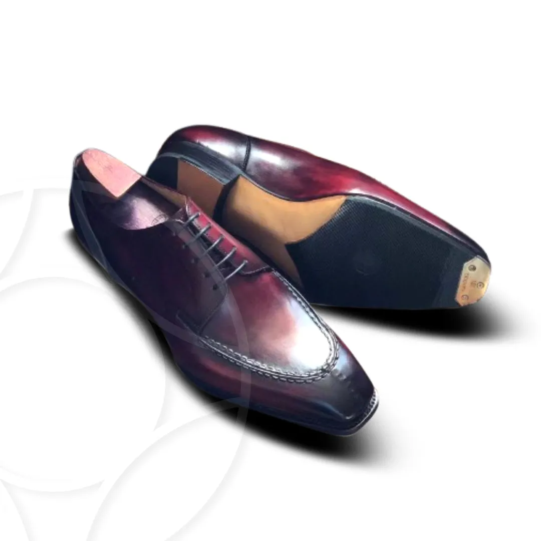 DEN Premium Derby, Crafted in Hand Patina Leather