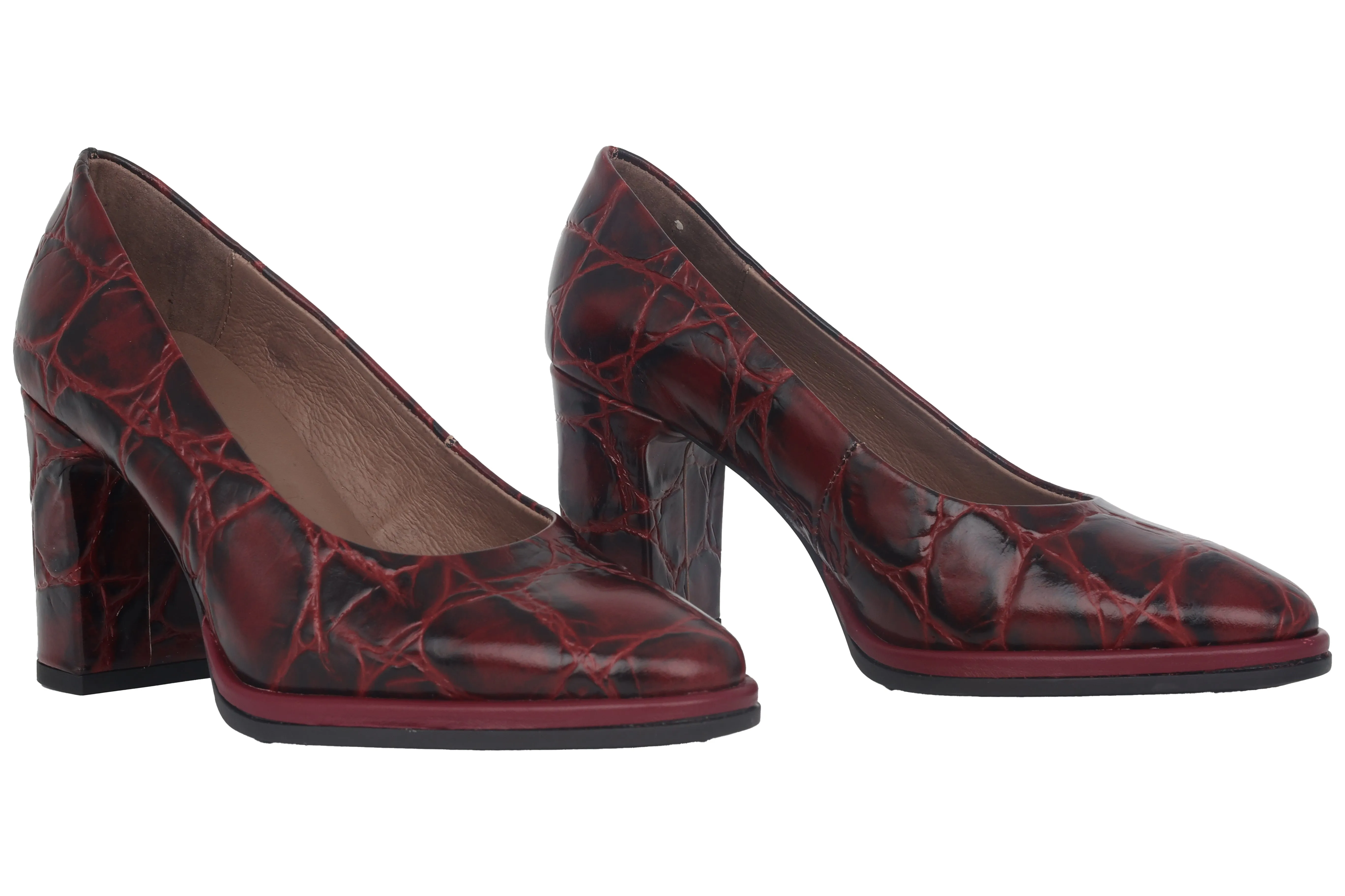 'Denis' women's pump - Red