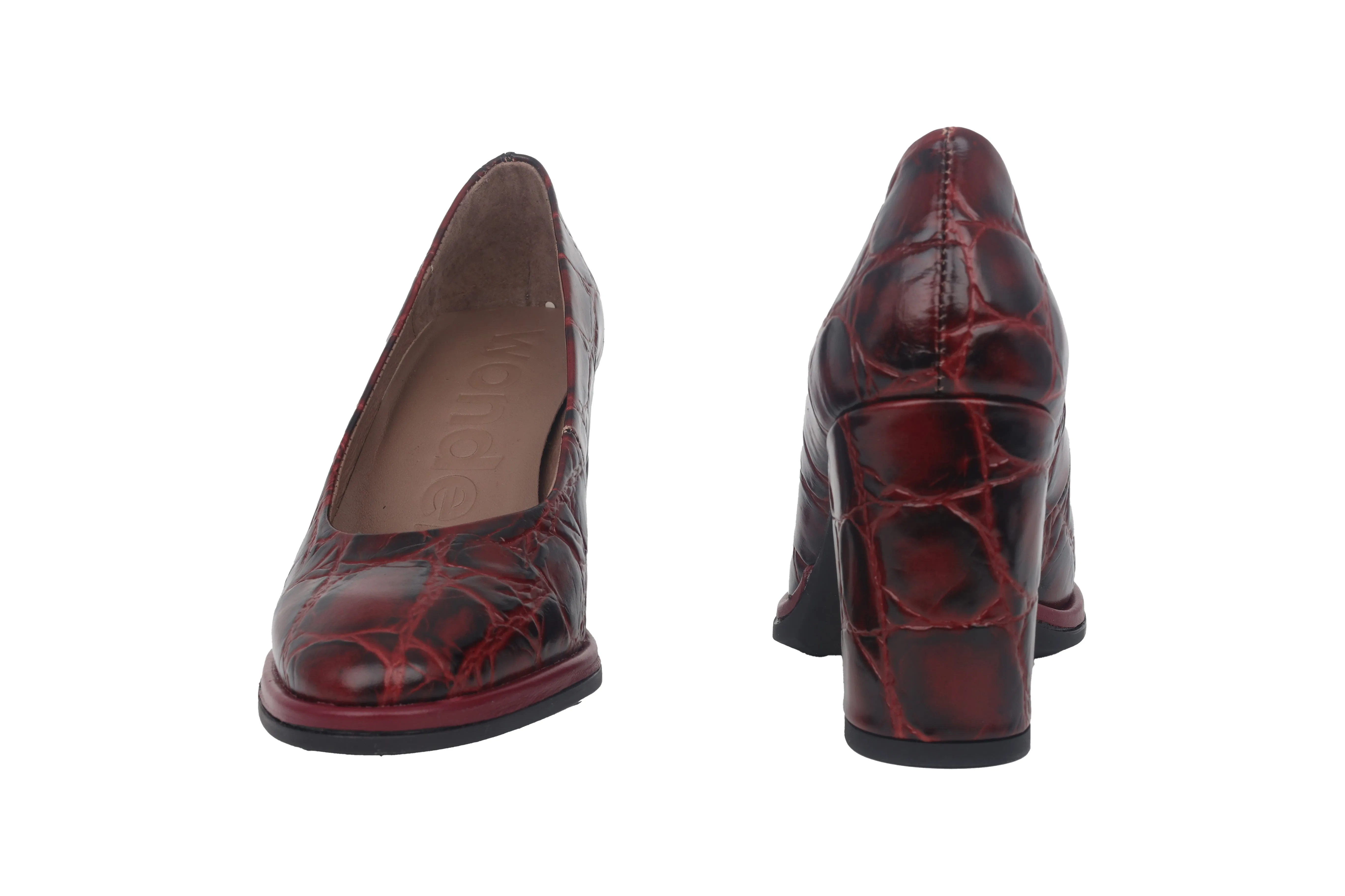 'Denis' women's pump - Red