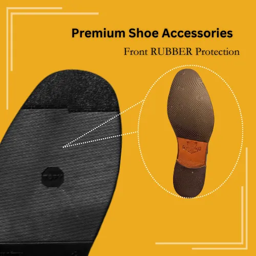 DOMINIC Premium Derby with Broguing, Crafted in Hand Patina Leather