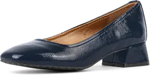 Donald Pliner Women’s RYA Pump Heel – 1.3” Block Heel Shoes for Comfort, Slip On Women’s Heels with Rubber Sole