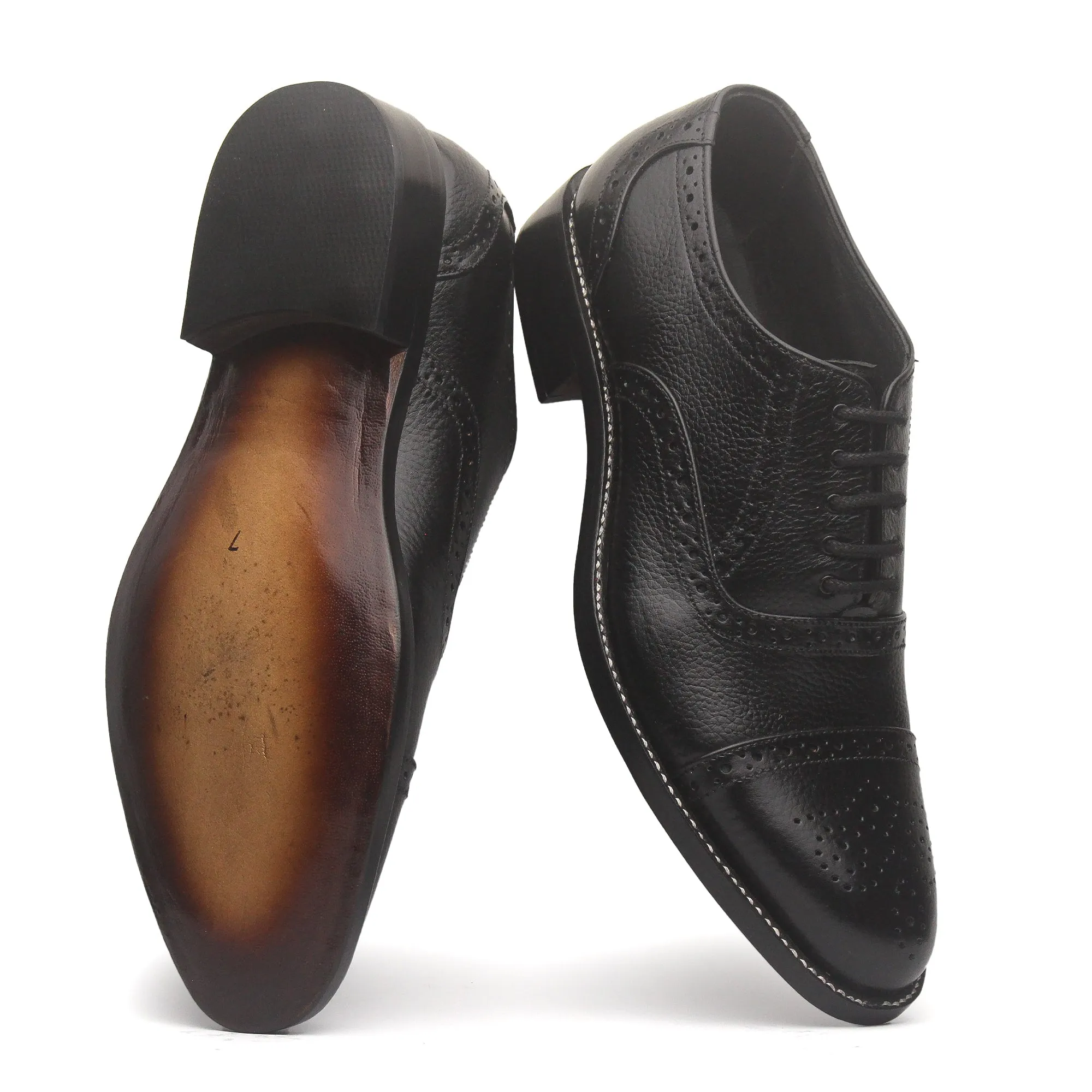 Double Sole Oxford Black