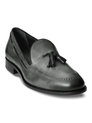 Elliott Tassel Loafer - Pewter