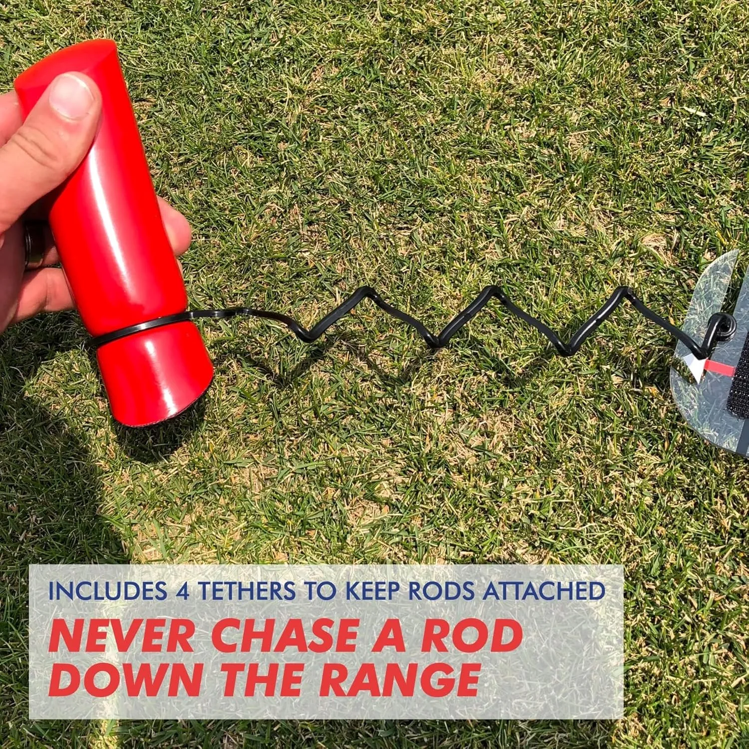 EyeLine Golf Speed Trap - Build Confidence, Improve Your Swing with Slice and Hook Corrector, Swing Trainer, Path Aid, Greater Distance, Made in USA, Polycarbonate Base