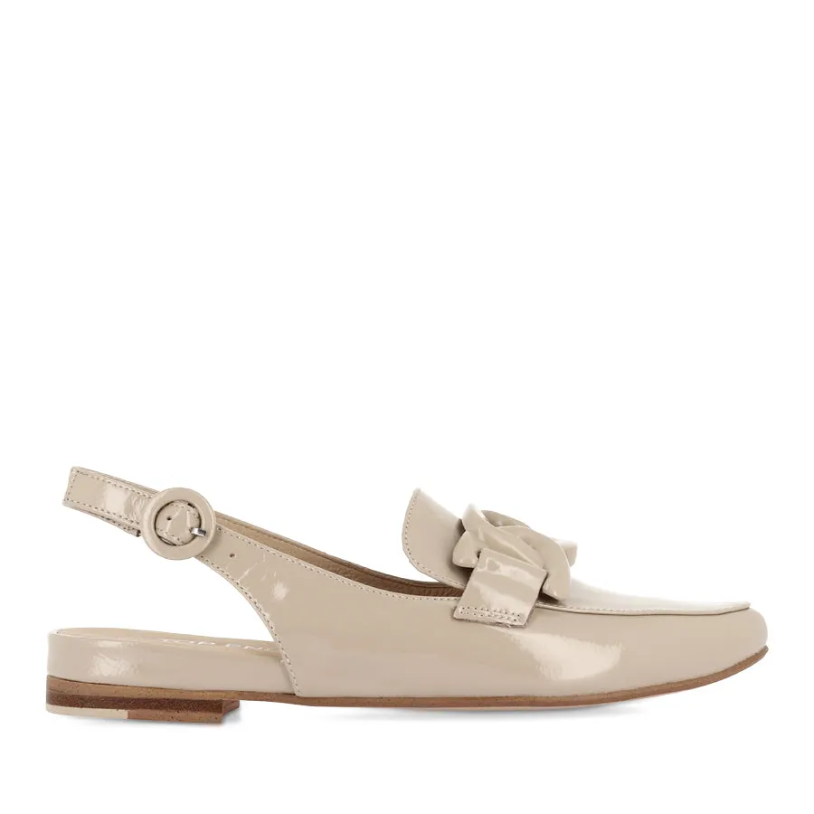 FAVILLAS - CAFE PATENT LEATHER