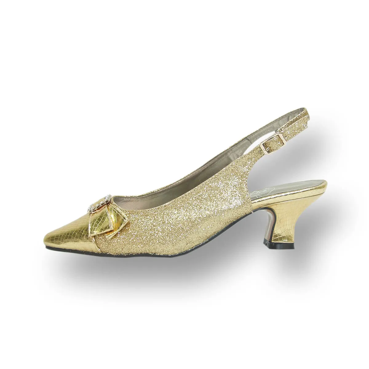 FLORAL Nancy Women's Wide Width Slingback Dress Pumps